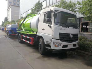 12方吸污車東風吸污車與冷藏車的應用與區別